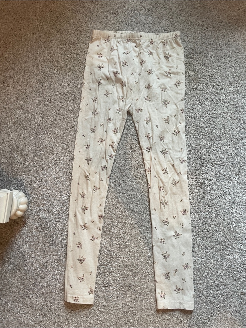 Jamie Kay Cream Floral leggings